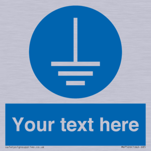 Custom Connect to Earth Sign